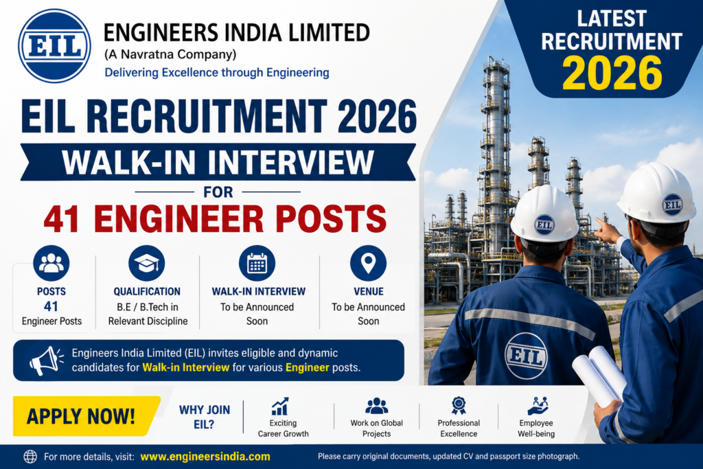 EIL Recruitment 2026