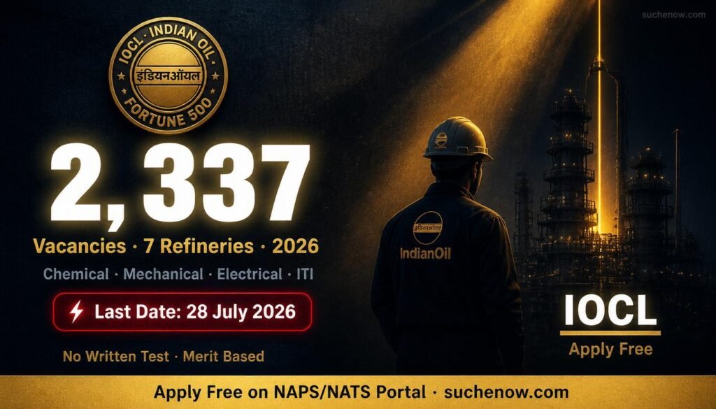 IOCL Apprentice Recruitment 2026
